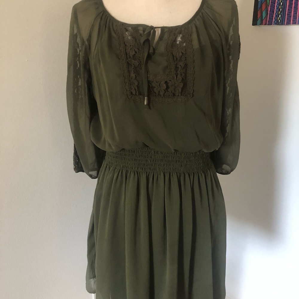 Used Xhilaration sheer and lace dress